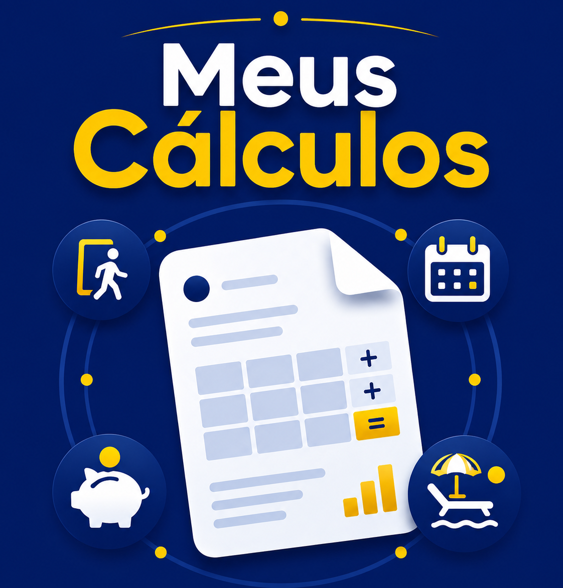 Logo do aplicativo Meus Cálculos